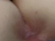 Young milf squirts on didlo
