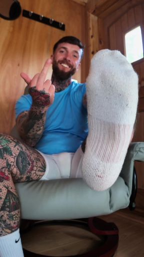 Tattooed Dom Worship Alpha's Ass, Feet &amp; Cock Preview