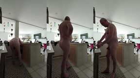 nudist kochen der nudelosse meiner mama