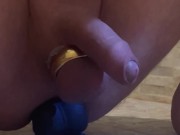 urinated due to a dildo in the anus