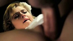 Breath-taking missionary style fuck for hell seductive MILF Molly Bennett