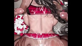 Hard hentai gangbang