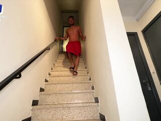 I Play Hide-and-try to find with My Roommate Previous to Throwing Her a Valuable Squirt of Cum.