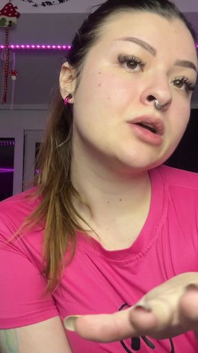 Jerk Off Instructions in Romana cu Mistress Anna   Clip 1