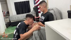 Sucking and Fucking with Skinny Guy Almost Left His Soul.