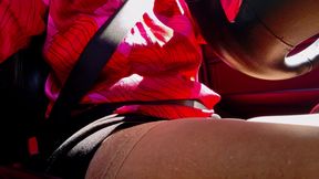 I Pulled Over and Rubbed My Pussy in the Car Until I Had an Intense Orgasm