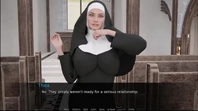 johannesgaming - update #125 - futa dating simulator 14 thea the nun had a rough past - jul 09, 2024