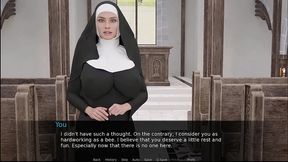 johannesgaming - update #125 - futa dating simulator 14 thea the nun had a rough past - jul 09, 2024