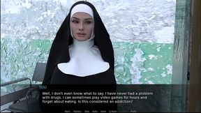 johannesgaming - update #125 - futa dating simulator 14 thea the nun had a rough past - jul 09, 2024