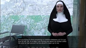johannesgaming - update #125 - futa dating simulator 14 thea the nun had a rough past - jul 09, 2024