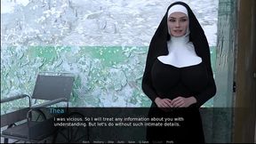 johannesgaming - update #125 - futa dating simulator 14 thea the nun had a rough past - jul 09, 2024
