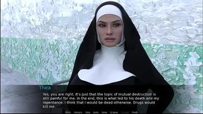 johannesgaming - update #125 - futa dating simulator 14 thea the nun had a rough past - jul 09, 2024