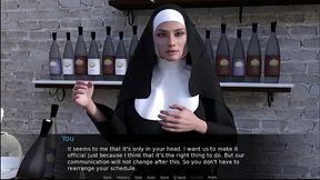 johannesgaming - update #125 - futa dating simulator 14 thea the nun had a rough past - jul 09, 2024