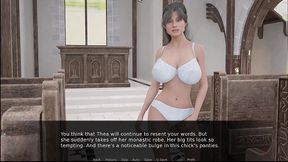 johannesgaming - update #125 - futa dating simulator 14 thea the nun had a rough past - jul 09, 2024