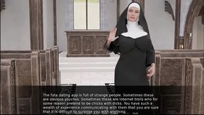 johannesgaming - update #125 - futa dating simulator 14 thea the nun had a rough past - jul 09, 2024