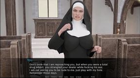 johannesgaming - update #125 - futa dating simulator 14 thea the nun had a rough past - jul 09, 2024