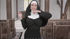 johannesgaming - update #125 - futa dating simulator 14 thea the nun had a rough past - jul 09, 2024