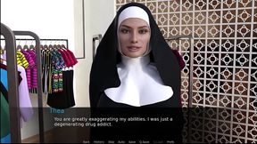 johannesgaming - update #125 - futa dating simulator 14 thea the nun had a rough past - jul 09, 2024