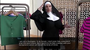 johannesgaming - update #125 - futa dating simulator 14 thea the nun had a rough past - jul 09, 2024
