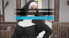 johannesgaming - update #125 - futa dating simulator 14 thea the nun had a rough past - jul 09, 2024