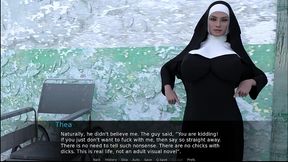 johannesgaming - update #125 - futa dating simulator 14 thea the nun had a rough past - jul 09, 2024