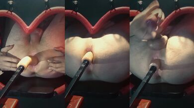 His prostate screamed as his dripping ass got reamed by UK dudes