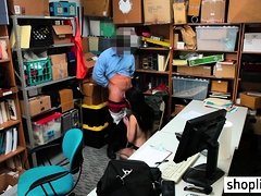 Naive MILF used by a bad LP officer with big hard dick