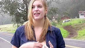 Public Nudity & Posing Video - DanielleFtv