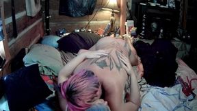 Sex Slave Athena & Her Mistress Cy Making Translesbian Love