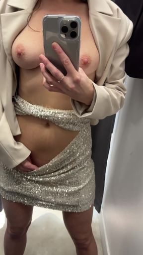 Naked Girl in the Mirage