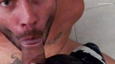 Straight Skinhead Dominant with big dick fucked me bareback