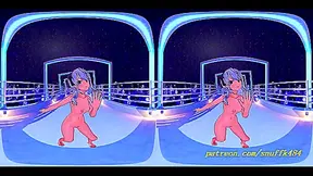 Suiseis Sensual Nude Dance in VR180 – Steamy Hololive 3D Fantasy