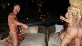 4some with toochie kash, danae mari & the greek savage