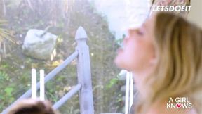 Sexy Babes Coco Lovelock, Kylie Le Beau & Milana Ricci Filthy Lesbian Session A GIRL KNOWS