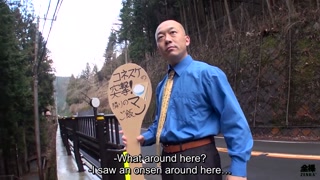 Abe-chan visits the Japanese boondocks to discovery a no panties MILF