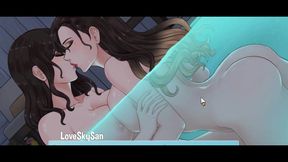 House Chores (siren) - V1.7.2 Part 52 Lesbian Kissing Pool by Loveskysan