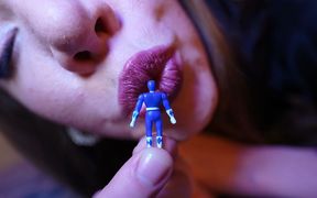 Erotic Giantess Cuddling - the Ranger Lost His Power
