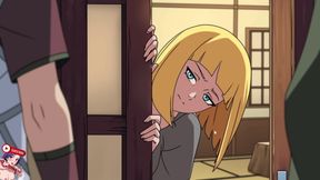 The best Naruto blowjob. Samui of Rhodilas swallows everything. Pt 4