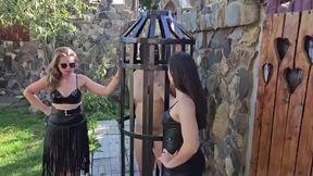 Double Domme Face Slapping at Transilvania