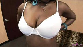 Raunchy Black Cutie Craves Whities' Big Tool