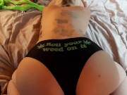 Hot tits and ass butt plug tail