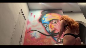 In the Evening, I Finally Decided to Finish the Drawing on the Wall