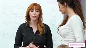 MissLick.com - Stepdaughter and stepmom licking teacher