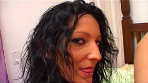Horny lesbian sluts lick and toy hot pussy