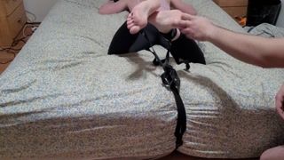 bondage tied down teen tickle torture