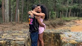 i touched a stranger s butt in the woods, and this was her reaction.