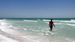 Refreshing Beach Skinny Dip