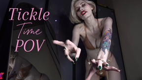Tickle Time POV- Mean MILF Tickling Femdom by Goddess Kyaa