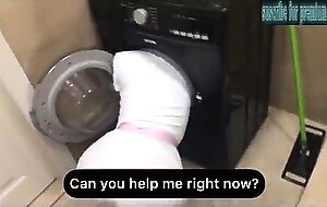 I checked on my stepsister whether it is possible to get stuck in the washing machine