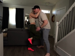 Naughty blonde enjoys some BDSM spanking